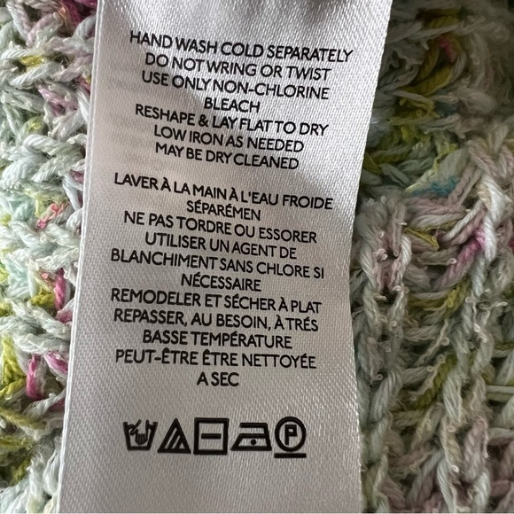 PILCRO Oversized Cable-Knit Sweater Top Chunky Sz XL Tunic Anthropologie Boho - Picture 10 of 11